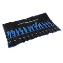 27pcs Car Audio Trim Door Panel Dashboard Clip Removal Scraper Pry Kit Blue