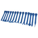 27pcs Car Audio Trim Door Panel Dashboard Clip Removal Scraper Pry Kit Blue