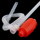 Portable Auto Car Manual Siphon Hose Gas Oil Liquid Water Syphon Transfer Pump Sucker