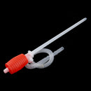 Portable Auto Car Manual Siphon Hose Gas Oil Liquid Water Syphon Transfer Pump Sucker