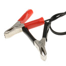 12V-24V Universal Motorcycle Boat Car Cigarette Lighter Socket Plug with 2 Crocodile Clip