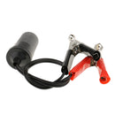 12V-24V Universal Motorcycle Boat Car Cigarette Lighter Socket Plug with 2 Crocodile Clip