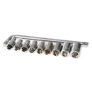 Car Home Durable Garage Mechanic Repair Service 9 Sockets Wrench Handy Tool
