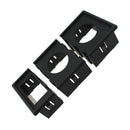 3pcs Car Vehicle Rocker Switch Clip Panel Socket Patrol Holder Housing Combo