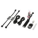 10pcs 7 Colors LED Neon Strip Underglow Car Motorcycle Body Glow Light Kit