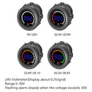 Replacment DC 24V Blue LED Panel Digital Voltage Meter Display Voltmeter Anti-reverse