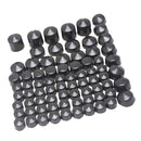Plastic Bolt Lug Nut Caps Covers Set for Harley Twin Cam Dyna 1991-2013