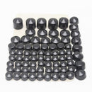 Plastic Bolt Lug Nut Caps Covers Set for Harley Twin Cam Dyna 1991-2013