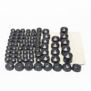 Plastic Bolt Lug Nut Caps Covers Set for Harley Twin Cam Dyna 1991-2013