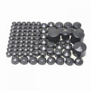 Plastic Bolt Lug Nut Caps Covers Set for Harley Twin Cam Softail 2000-2006