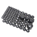 Plastic Bolt Lug Nut Caps Covers Set for Harley Twin Cam Softail 2000-2006