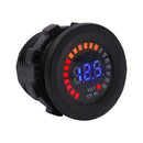 Universal Digital LED Voltmeter Voltage Meter for 12V Car Motorcycle Boat