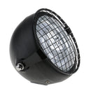 6.5'' Retro Motorcycle LED Headlight Assemblies+Grille Guard+Mount Holder