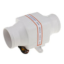 3inch Hose Inline Marine Bilge Air Blower 12V 130 CFM Quiet Boat RV White