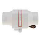 3inch Hose Inline Marine Bilge Air Blower 12V 130 CFM Quiet Boat RV White