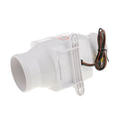 3inch Hose Inline Marine Bilge Air Blower 24V 130 CFM Quiet Boat RV White
