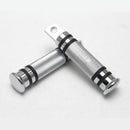 2X CNC Aluminum Motorcycle Footrests Footpeg Pedals for Harley 883N 1200 X48