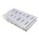 350pcs 12 Sizes Universal Car Push Pin Rivet Trim Clip Panel Moulding Assortment