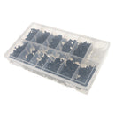 350pcs 12 Sizes Universal Car Push Pin Rivet Trim Clip Panel Moulding Assortment