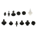 350pcs 12 Sizes Universal Car Push Pin Rivet Trim Clip Panel Moulding Assortment