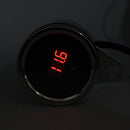 Universal LED Digital Voltmeter Voltage Motorcycle Gauge Waterproof 12V