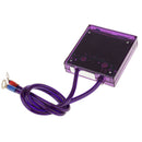 Universal Car Fuel Saver Voltage Stabilizer Regulator with Wries Kit Purple