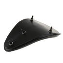 Black Soft Leather Seat with 2 Springs & Solo Bracket for Harley Honda Chopper Bobber