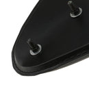 Black Soft Leather Seat with 2 Springs & Solo Bracket for Harley Honda Chopper Bobber