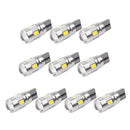 10 Pieces T10 501 194 W5W 5630 LED SMD Car HID Canbus Error Free Wedge Bulb