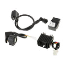 Ignition Coil +CDI Box +Regulator Rectifier +Relay for 150cc-250cc ATV Quad