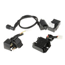 Ignition Coil +CDI Box +Regulator Rectifier +Relay for 150cc-250cc ATV Quad