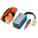 High Performance CDI+ Ignition Coil + Spark Plug for GY6 Engine 50CC-125CC