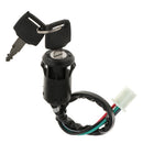 Ignition Lock+Fuel Tank Cap Lock+Helmet Lock+Anti-theft Lock for Honda Bike