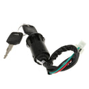 Ignition Lock+Fuel Tank Cap Lock+Helmet Lock+Anti-theft Lock for Honda Bike