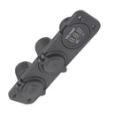 Car Vehicle Cigarette Lighter Socket 12V Dual USB Adapter Charger and Digital Voltmeter