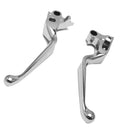 2 Pieces Hand Brake & Clutch Levers for Harley Road King Touring Glide FLHR
