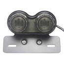 Universal Motorcycle Motorbike 12V Twin Tail Turn Brake Lights License Plate with Wire