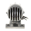 Silver Motorcycle Tail Light Brake Indicator Lamp Bulb License Plate Holder