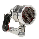 Motorcycle Tail Brake Stop Light Lamp for Harley Cafe Racer Silver