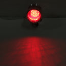 Motorcycle Tail Brake Stop Light Lamp for Harley Cafe Racer Silver