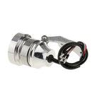 Motorcycle Tail Brake Stop Light Lamp for Harley Cafe Racer Silver
