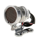 Motorcycle Tail Brake Stop Light Lamp for Harley Cafe Racer Silver