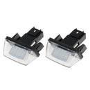 2 Piece LED 3528 SMD No Error Number Plate Light for PEUGEOT 206 308 406