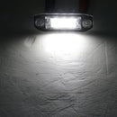 2 Piece 3 LED White Number License Plate Light Lamp For Volvo S40 S60 S80