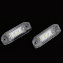 2 Piece 3 LED White Number License Plate Light Lamp For Volvo S40 S60 S80