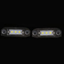 2 Piece 3 LED White Number License Plate Light Lamp For Volvo S40 S60 S80