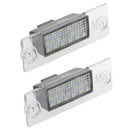 Pair Canbus Error Free 18 LED License Number Plate Light Lamp for Audi A4 S4 B5 1998-2001