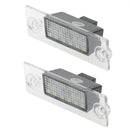 Pair Canbus Error Free 18 LED License Number Plate Light Lamp for Audi A4 S4 B5 1998-2001