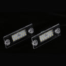 Pair Canbus Error Free 18 LED License Number Plate Light Lamp for Audi A4 S4 B5 1998-2001