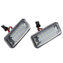 2 Piece Direct Replacement White LED License Plate Lamps for Subaru BRZ Impreza